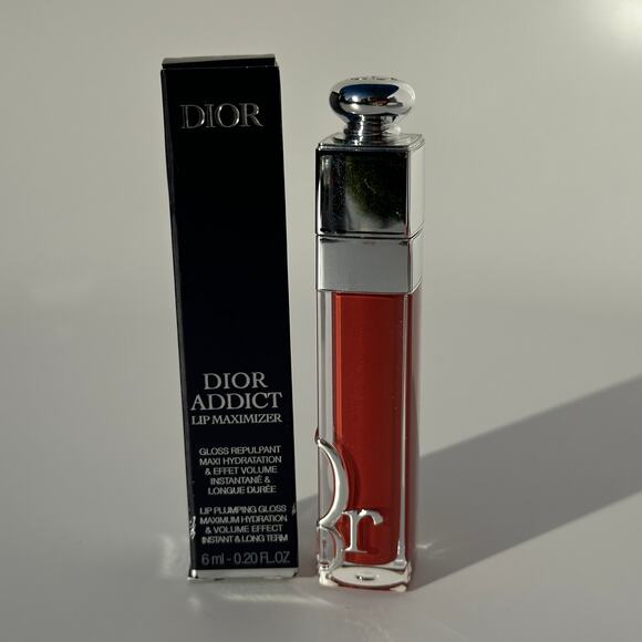 Christian Dior Addict Lip Maximizer Lip Plumping Gloss 024 Intense Brick BNIB